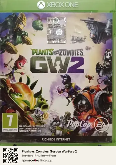 Plants vs. Zombies: Garden Warfare 2 Xbox One, Italy box front