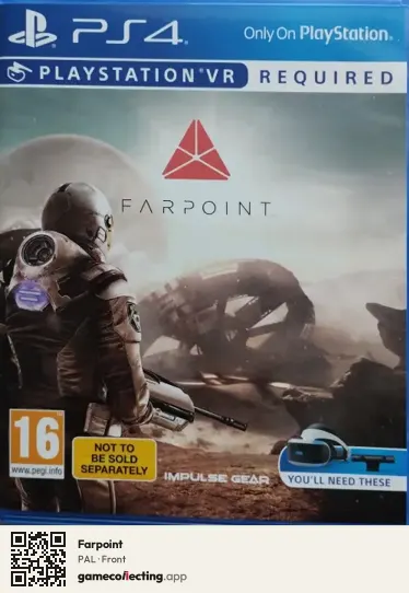 Farpoint PlayStation 4, PAL box front