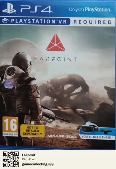 Farpoint PlayStation 4, PAL box front