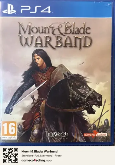 Mount & Blade: Warband PlayStation 4, Germany box front