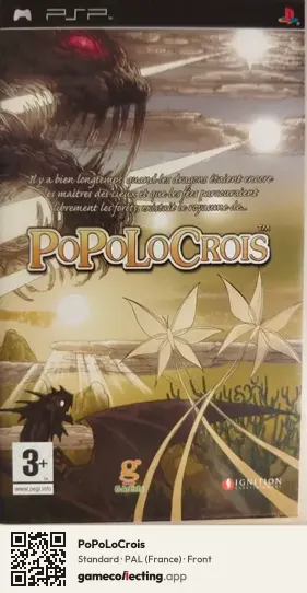 PoPoLoCrois PlayStation Portable, France box front