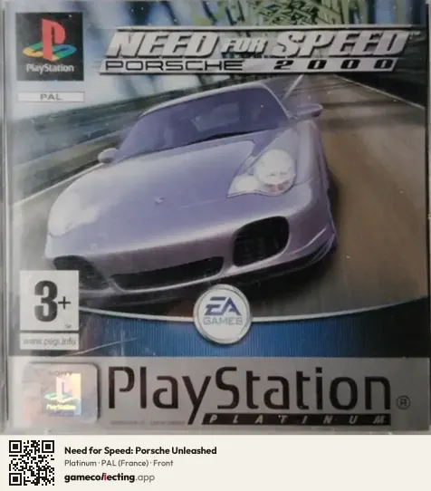 Need for Speed: Porsche Unleashed PlayStation, France box front