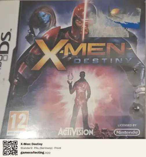 X-Men: Destiny Nintendo DS, Germany box front