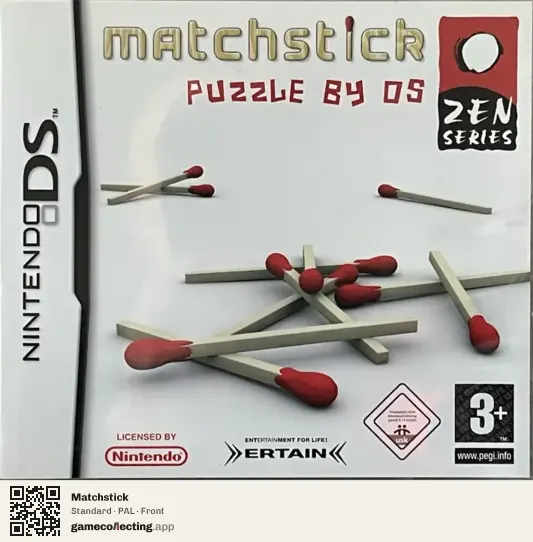 Matchstick Nintendo DS, PAL box front