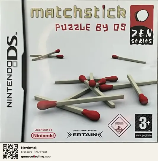 Matchstick Nintendo DS, PAL box front