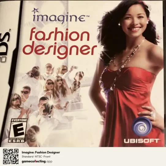 Imagine: Fashion Designer Nintendo DS, NTSC box front