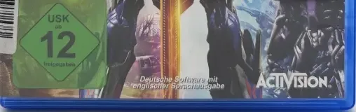 Transformers: Rise of the Dark Spark, the USK square on its front