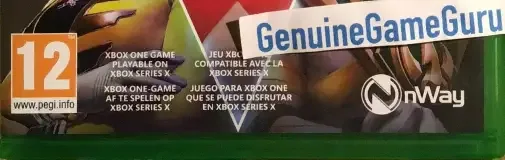 Power Rangers: Battle for the Grid, the PEGI square on its front