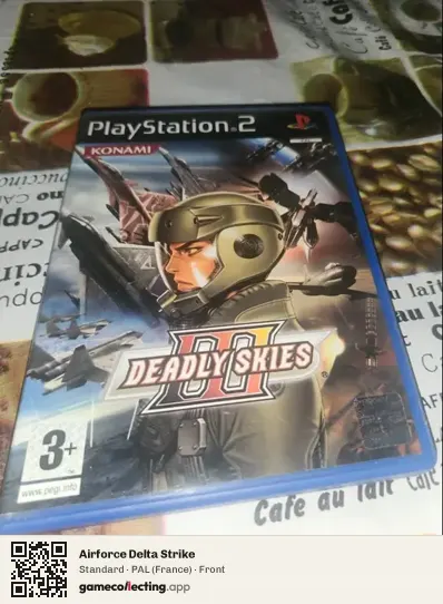 Airforce Delta Strike PlayStation 2, France box front