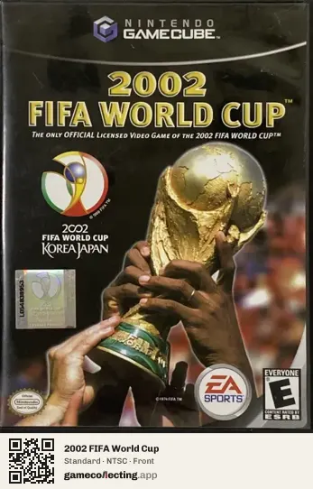 2002 FIFA World Cup Nintendo GameCube, NTSC box front