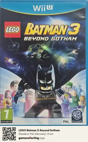 LEGO Batman 3: Beyond Gotham Nintendo Wii U, Germany box front
