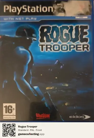 Rogue Trooper PlayStation 2, PAL box front