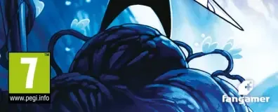 Hollow Knight, the PEGI square on its front