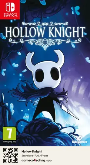 Hollow Knight Nintendo Switch, PAL box front