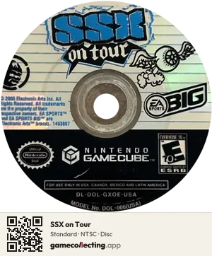 SSX on Tour Nintendo GameCube, NTSC disc