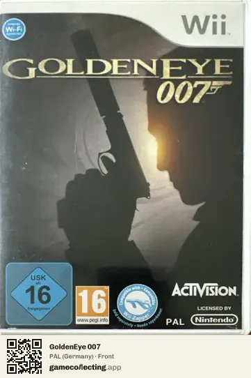 GoldenEye 007 Nintendo Wii, Germany box front