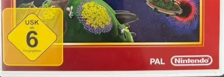 Super Mario Galaxy, the USK square on its front