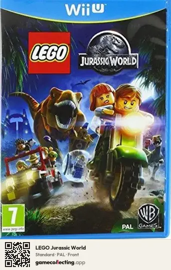 LEGO Jurassic World Nintendo Wii U, PAL box front