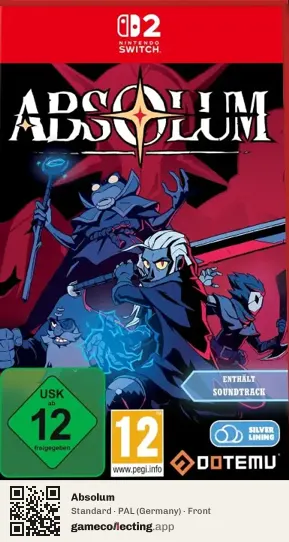 Absolum Nintendo Switch 2, Germany box front