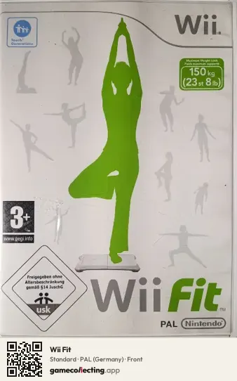 Wii Fit Nintendo Wii, Germany box front