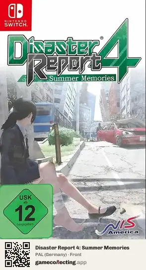 Disaster Report 4: Summer Memories Nintendo Switch, Germany box front