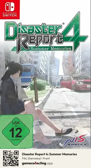Disaster Report 4: Summer Memories Nintendo Switch, Germany box front