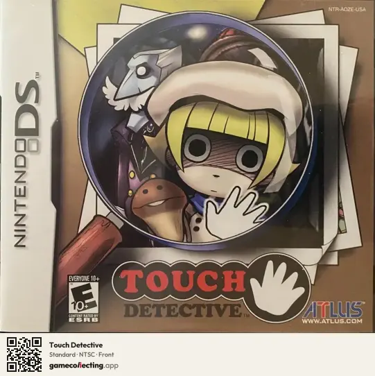 Touch Detective Nintendo DS, NTSC box front