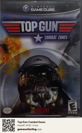 Top Gun: Combat Zones Nintendo GameCube, NTSC box front