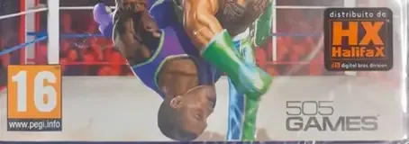 Hulk Hogan's Main Event, the PEGI square on its front