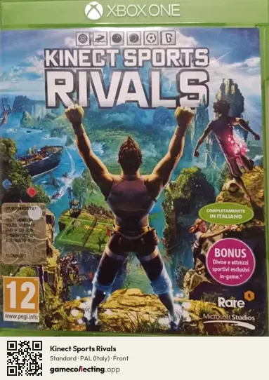 Kinect Sports Rivals Xbox One, Italy box front