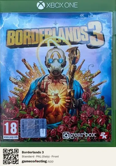 Borderlands 3 Xbox One, Italy box front