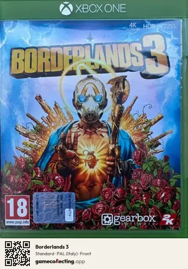 Borderlands 3 Xbox One, Italy box front