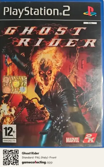 Ghost Rider PlayStation 2, Italy box front