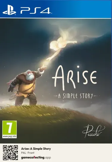 Arise: A Simple Story PlayStation 4, PAL box front