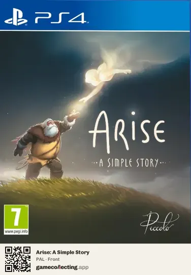 Arise: A Simple Story PlayStation 4, PAL box front