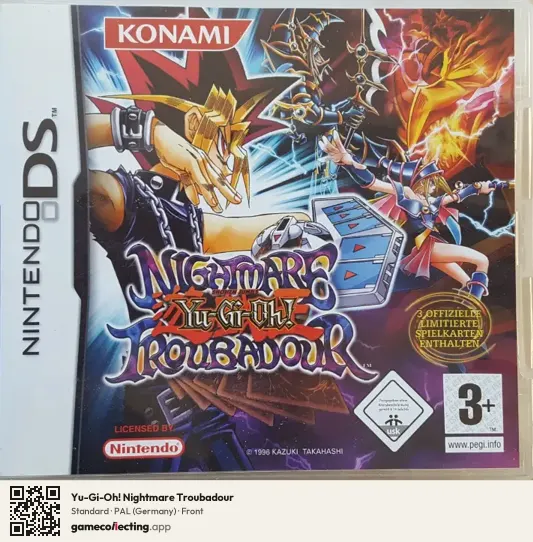 Yu-Gi-Oh! Nightmare Troubadour Nintendo DS, Germany box front