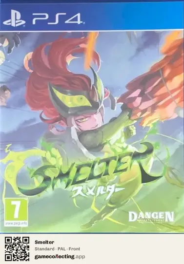 Smelter PlayStation 4, PAL box front
