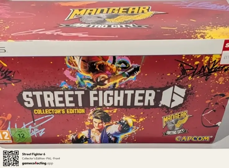 Street Fighter 6 PlayStation 5, PAL box front