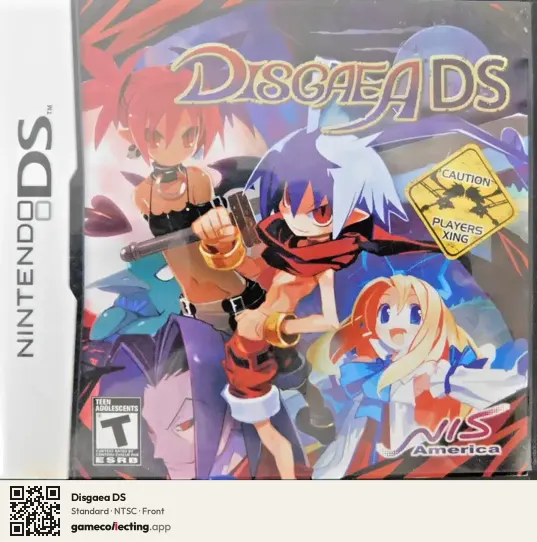 Disgaea DS Nintendo DS, NTSC box front