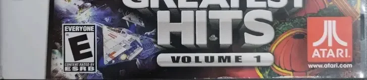 Atari Greatest Hits: Volume 1, the ESRB box on its front