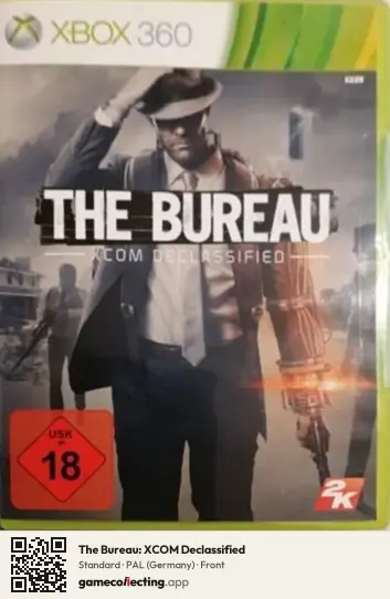 The Bureau: XCOM Declassified Xbox 360, Germany box front