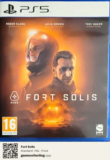 Fort Solis PlayStation 5, PAL box front
