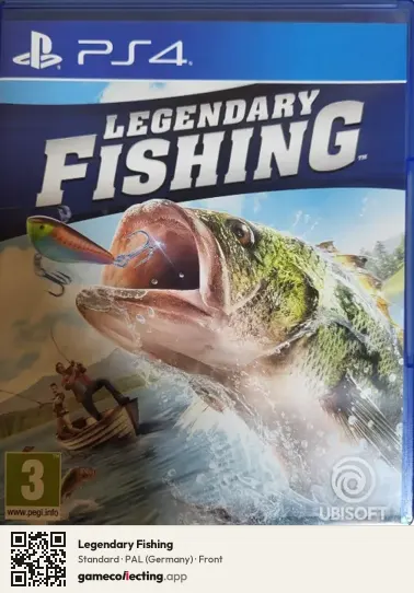 Legendary Fishing PlayStation 4, Germany box front