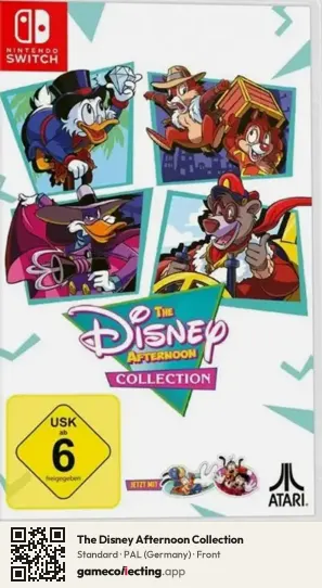 The Disney Afternoon Collection Nintendo Switch, Germany box front