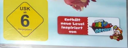 Captain Toad: Treasure Tracker, the USK square on its front