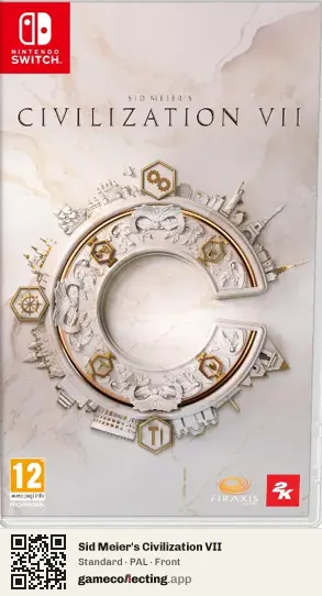 Sid Meier's Civilization VII Nintendo Switch, PAL box front