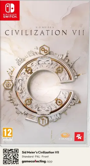 Sid Meier's Civilization VII Nintendo Switch, PAL box front
