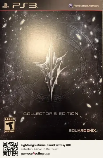 Lightning Returns: Final Fantasy XIII PlayStation 3, NTSC box front