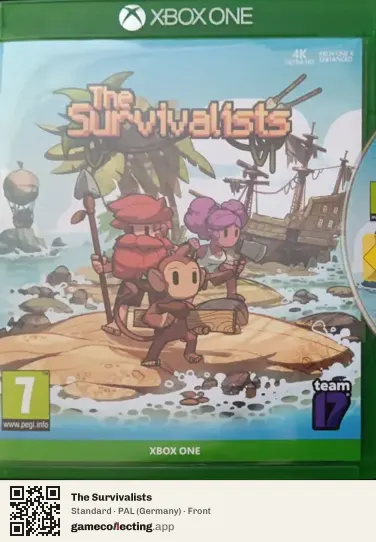 The Survivalists Xbox One, Germany box front