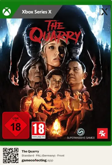 The Quarry Xbox Series X, Germany box front